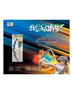 ARCO Y FLECHA  EN FUNDA...